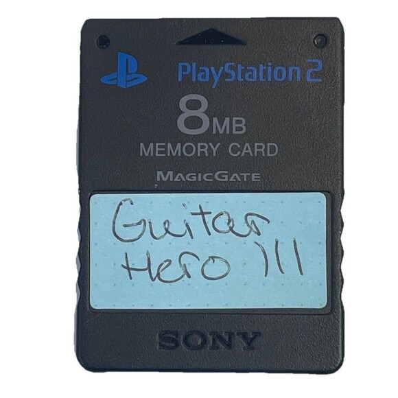 Sony Playstation 2 PS2 Official OEM MagicGate 8mb Memory Card Genuine SCPH-10020 - Picture 1 of 2
